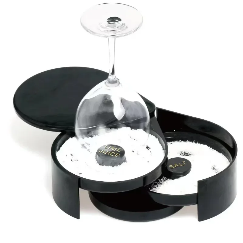 Soporte de cristal para sal cóctel infantil - imagen 2