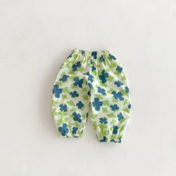 Pantalones holgados casuales anti-mosquitos para niños y niñas