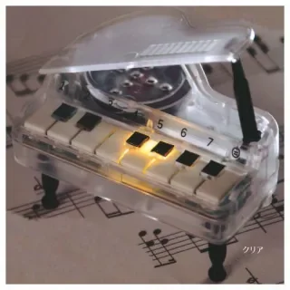 Colección completa de los tres modelos de piano de cápsula