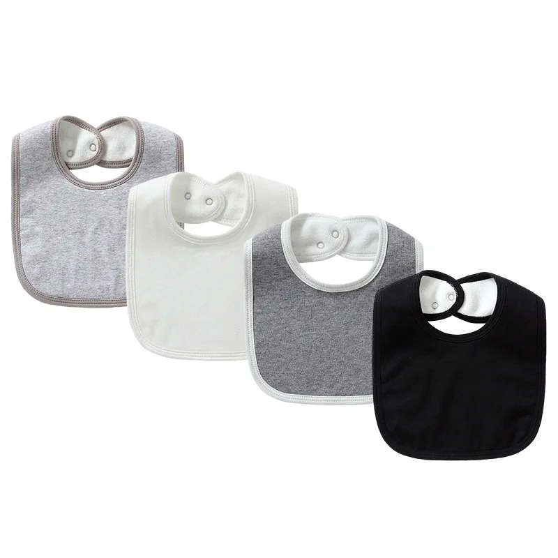 Babero impermeable grueso para bebé con toalla suave anti-saliva - imagen 2