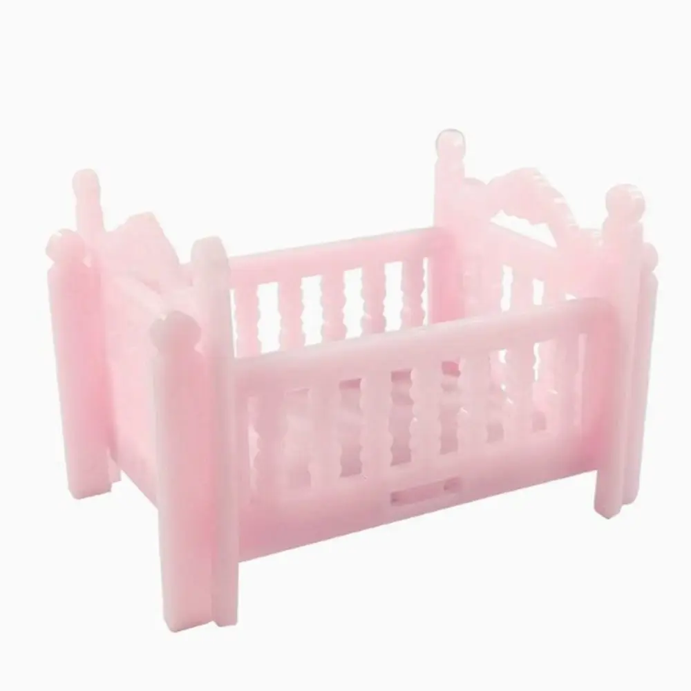 Juego de cama para muñecas en miniatura tejida a mano artesanal - imagen 2