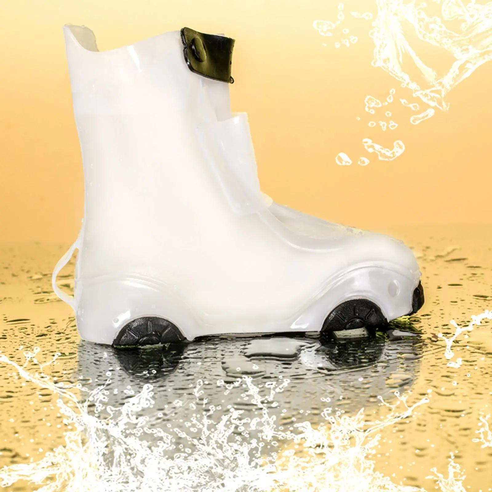 Cubrezapatos impermeables infantiles con suela antideslizante - imagen 4
