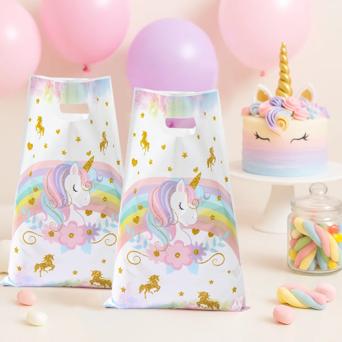 Bolsa sorpresa unicornio para cumpleaños infantil - imagen 4