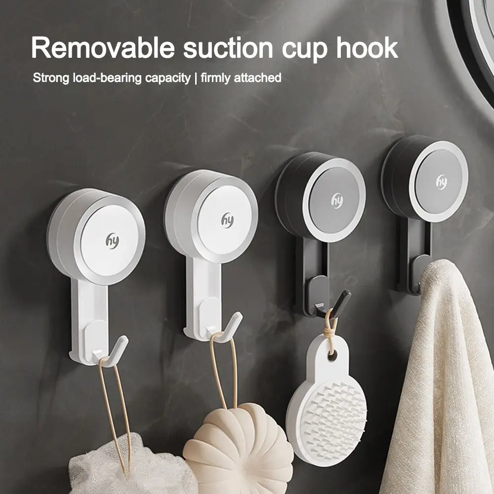 Ganchos de pared con ventosa para baño sin perforar, reutilizables - imagen 5