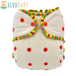 ALVABABY pañal de bambú reusable para bebé – Tela lavable