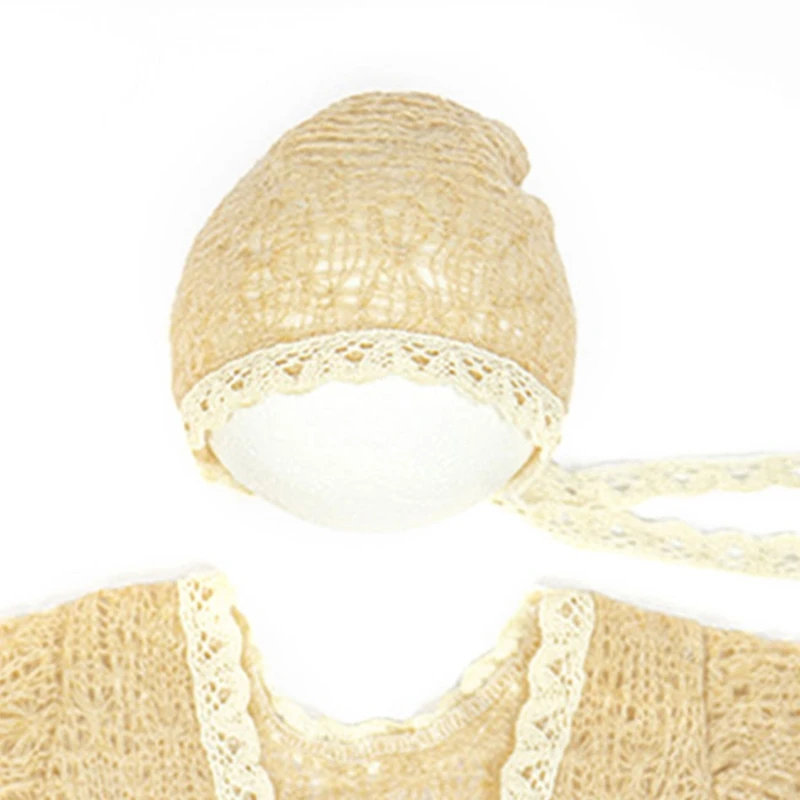 Conjunto mohair bebé recién nacido – Vestido y pelele suaves