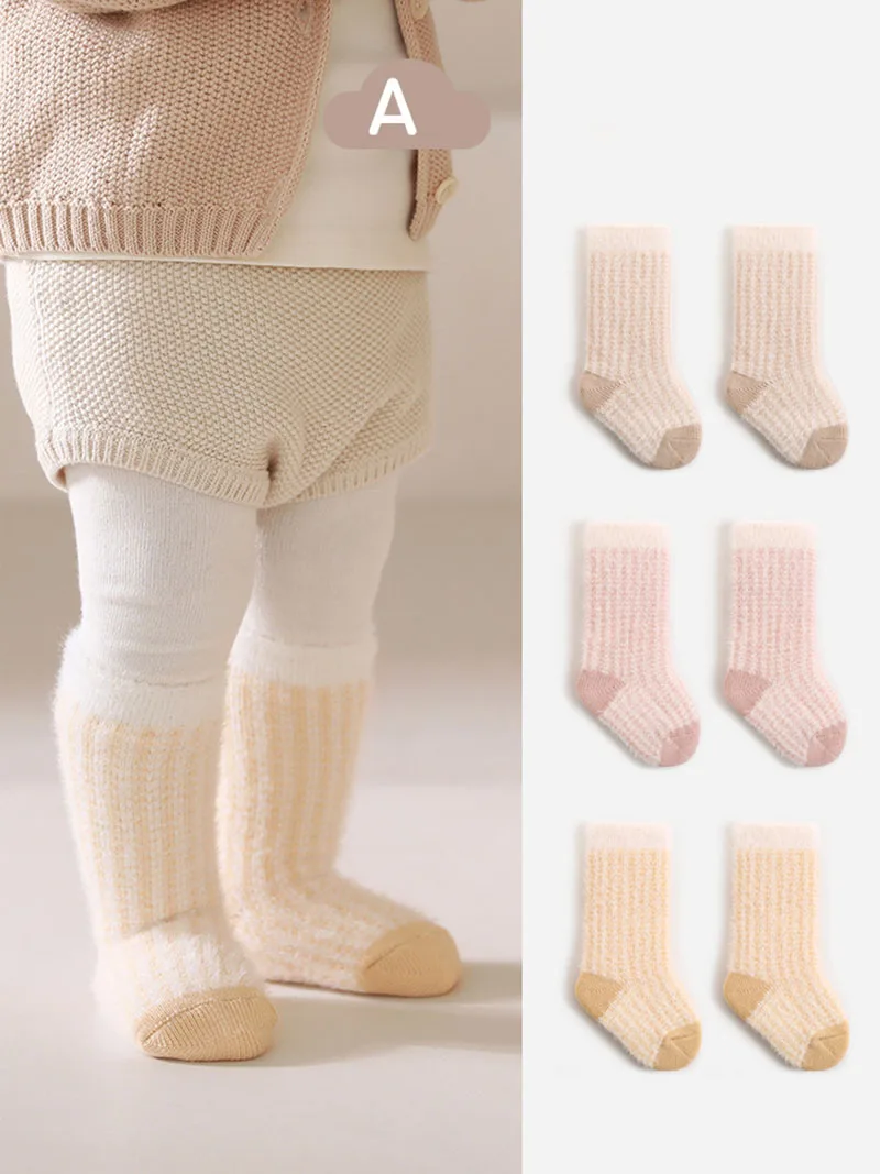 Calcetines suaves de invierno para bebé niña MILANCEL