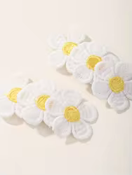 Pinzas para cabello con flores amarillas – horquillas bebé