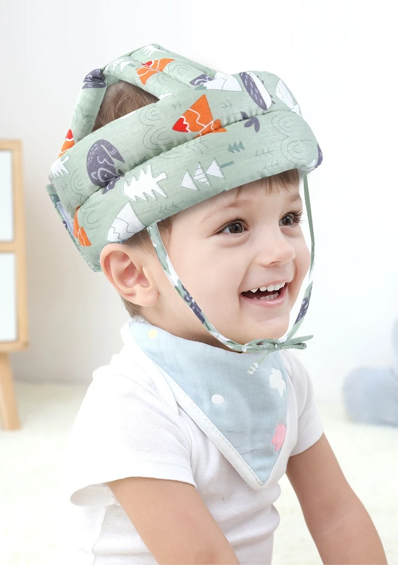 Casco anticolisión para bebé con protección y ajuste