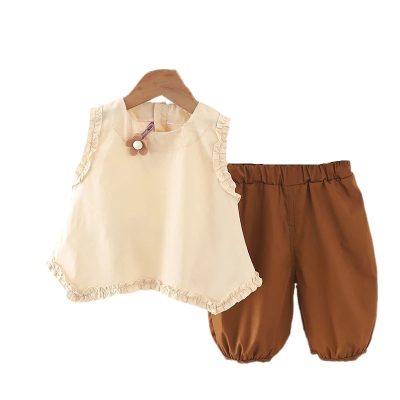 Conjunto de verano para bebé con camiseta y pantalones cortos - imagen 4