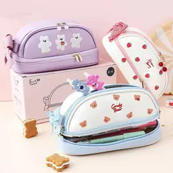 Estuche escolar para lápices - gran capacidad y protección duradera