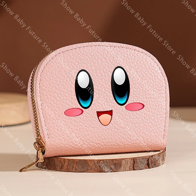 Monedero Kirby para niñas con ranuras tarjetas estilo kawaii - imagen 4