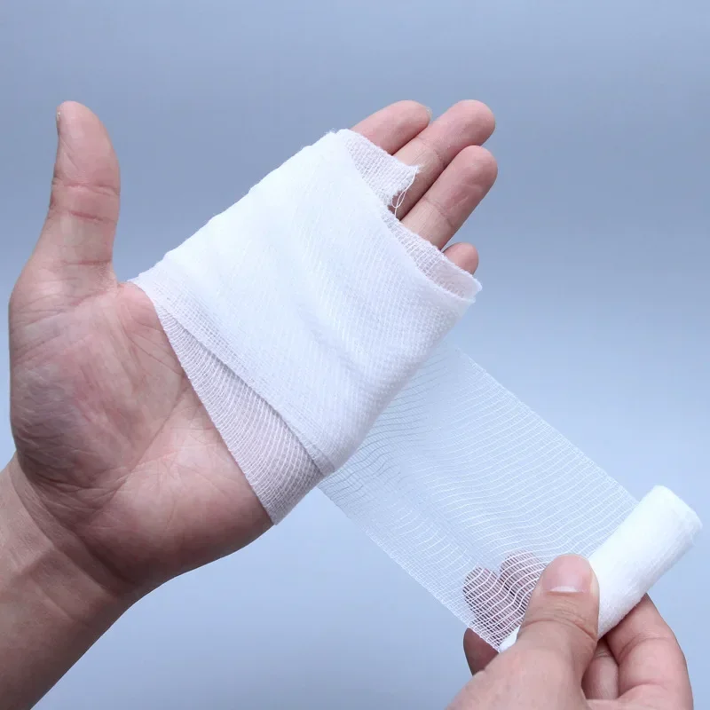 Rollo de gasa elástica estéril para primeros auxilios infantiles - imagen 4
