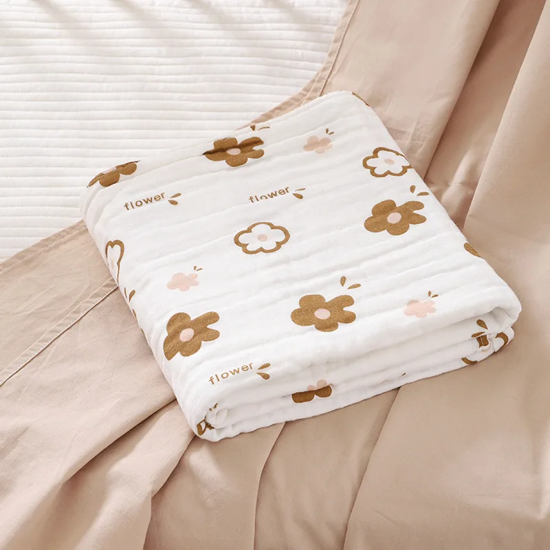 Manta de muselina de algodón Tetra – Estampado animal para bebé - imagen 2