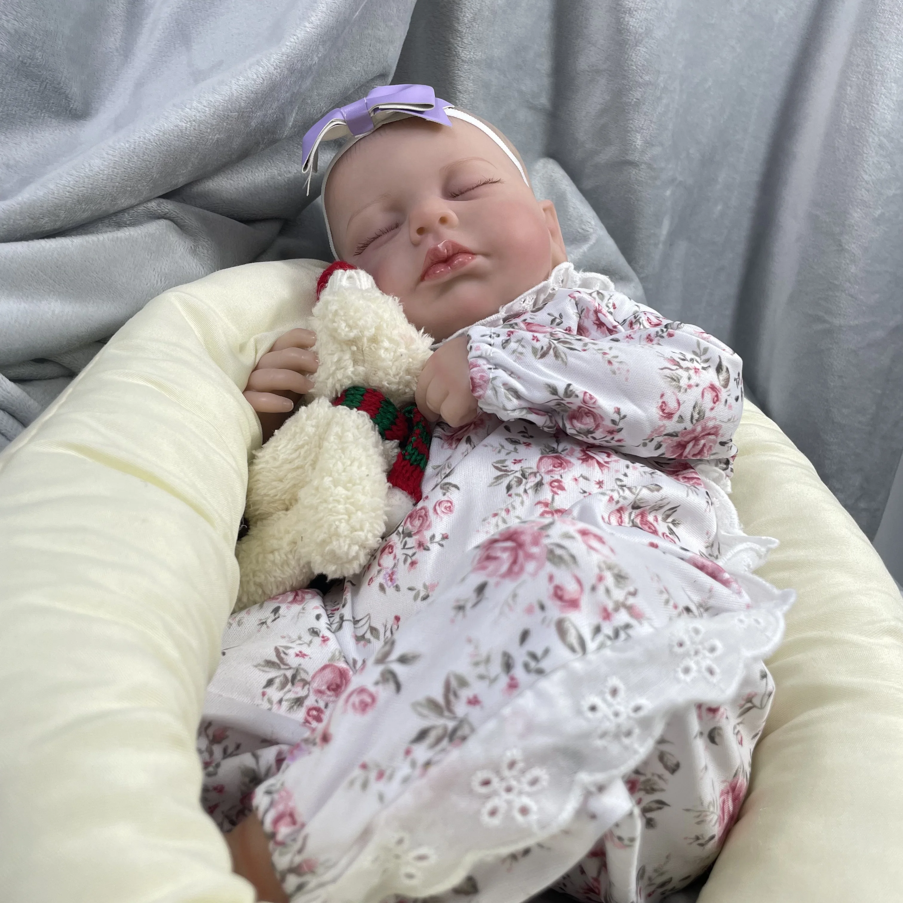 MRB LouLou muñeca reborn realista recién nacido de silicona - imagen 2