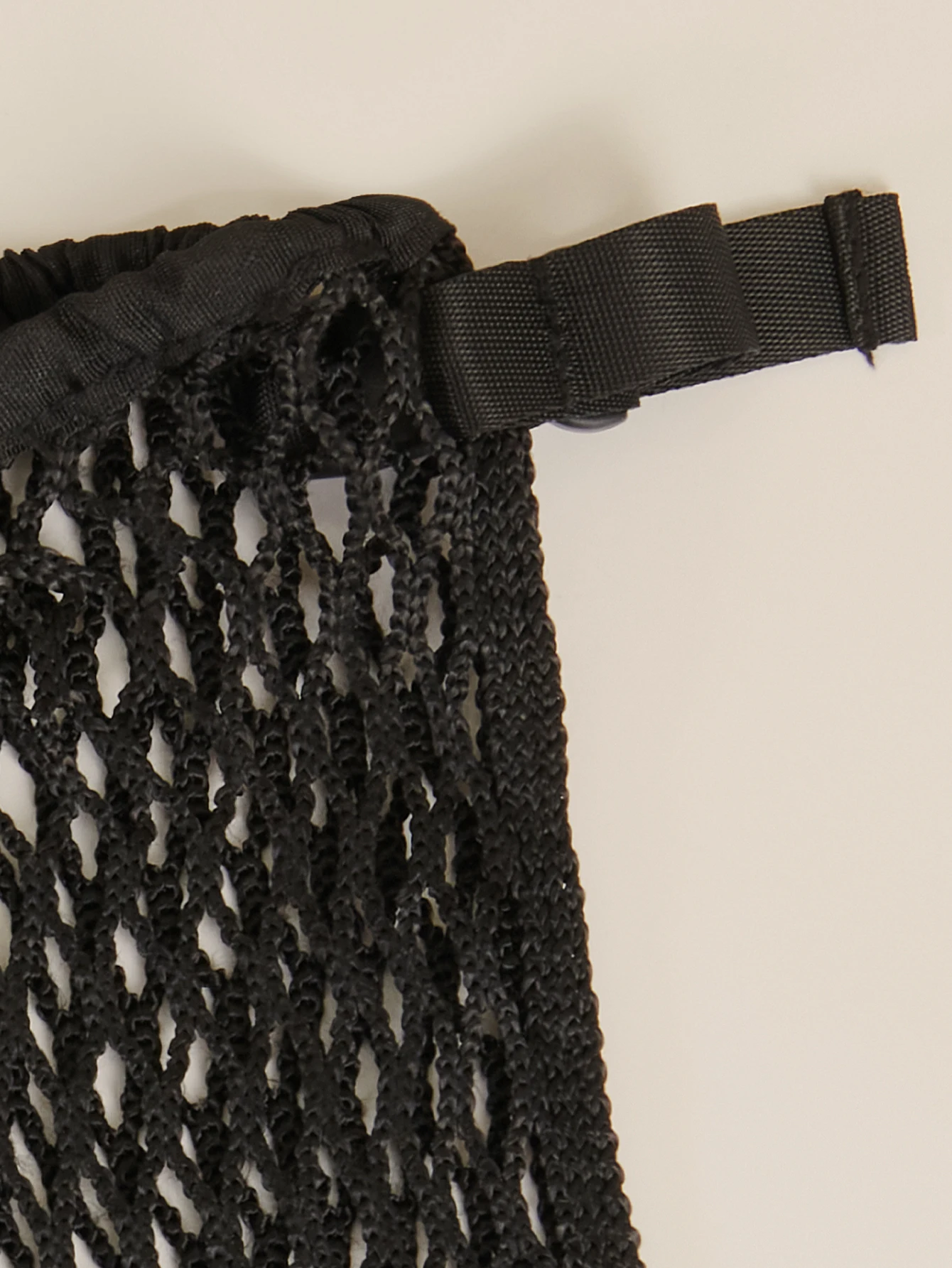 Detalle de la bolsa plegable y compacta