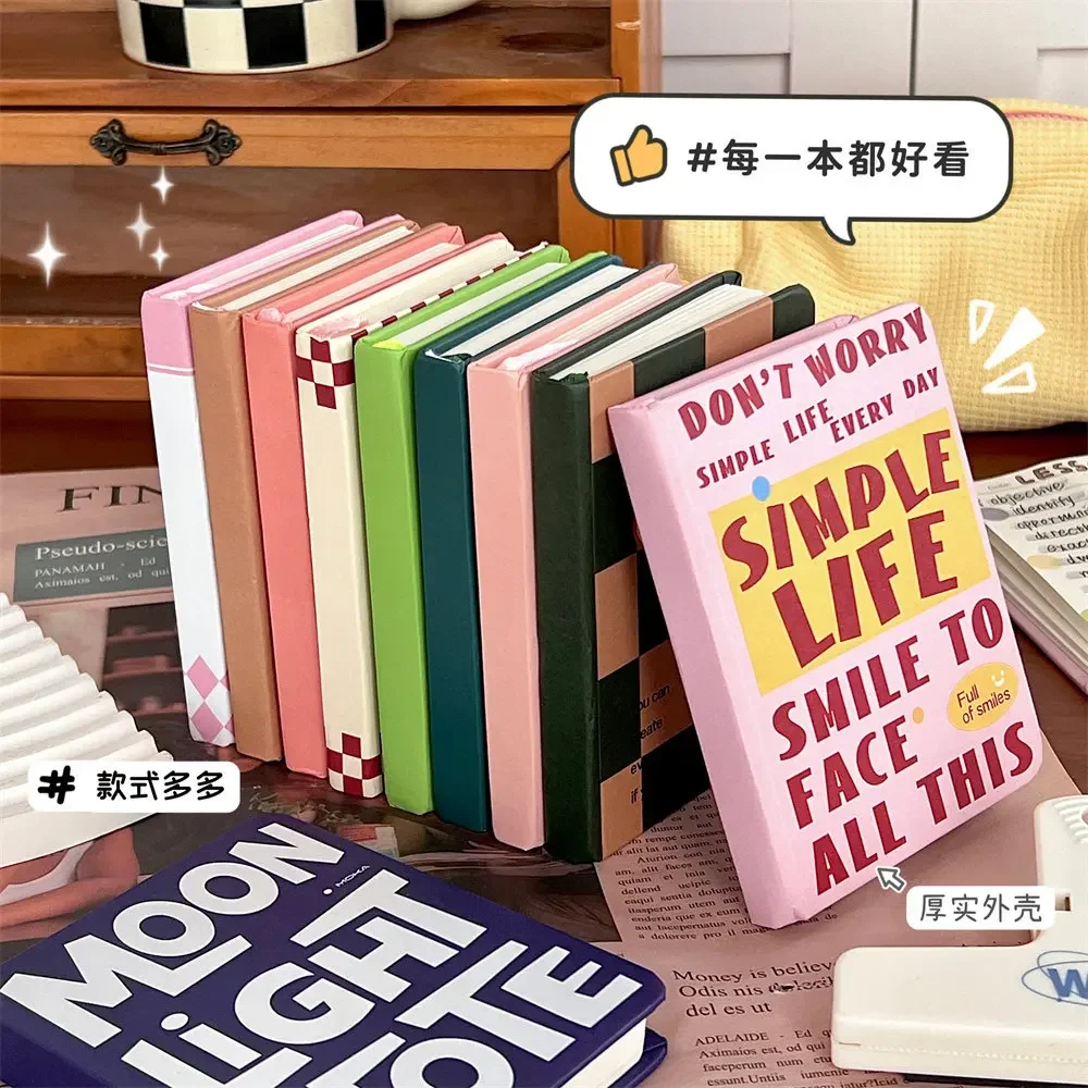 Mini cuaderno Retro americano A7 – Bloc de notas escolar para niños - imagen 3