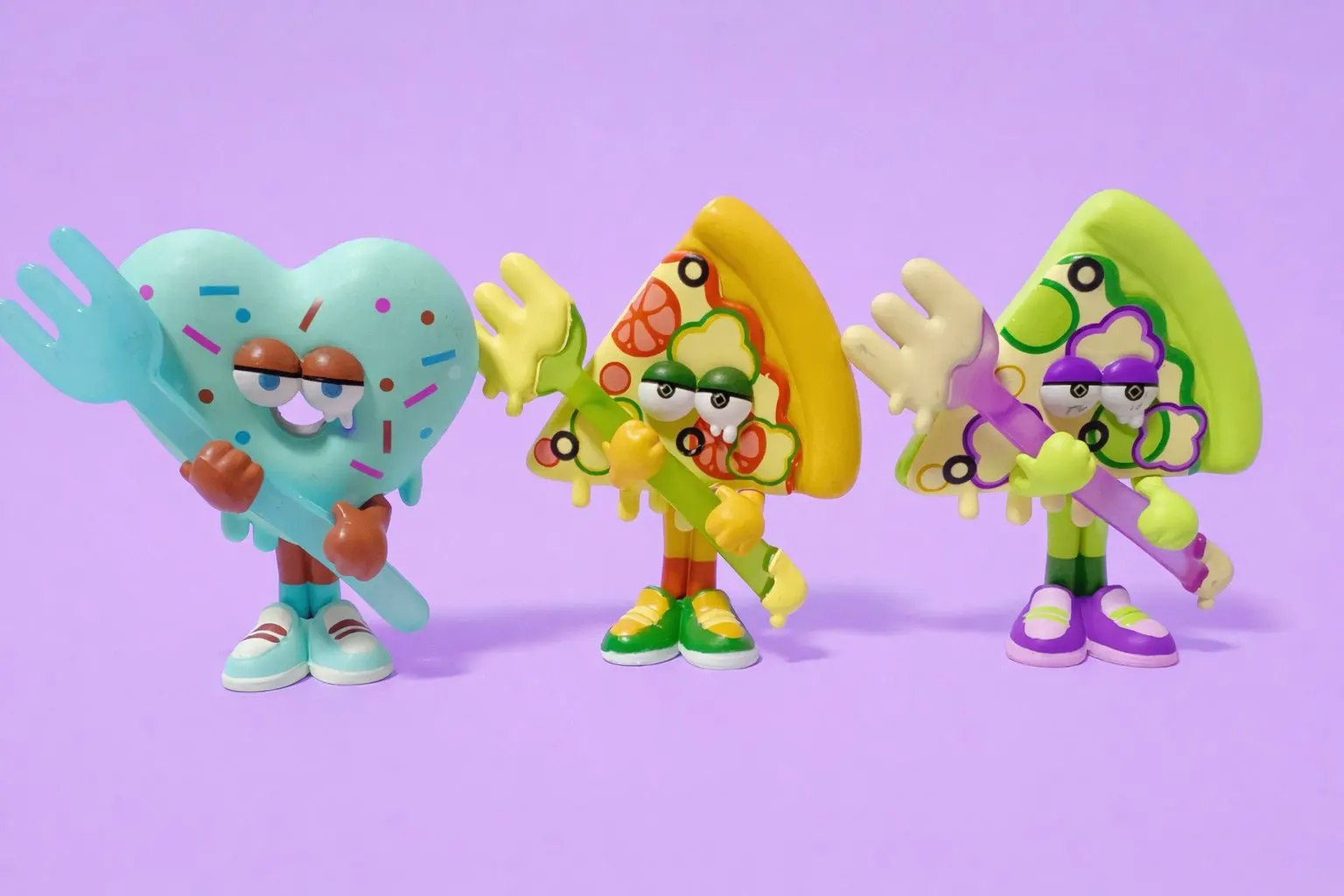 Figuras Gashapon Stasto Food Attack Guards, aperitivos coleccionables - imagen 3