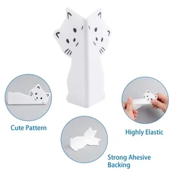 Protección esquinas anticolisión con forma de gato