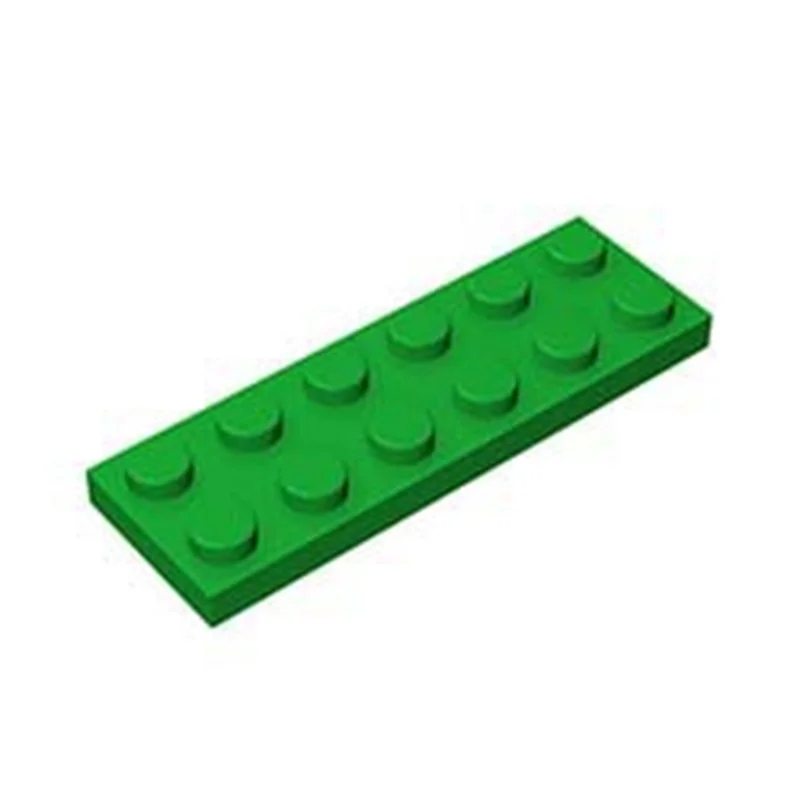 Ladrillos finos 2x6 puntos para figuras