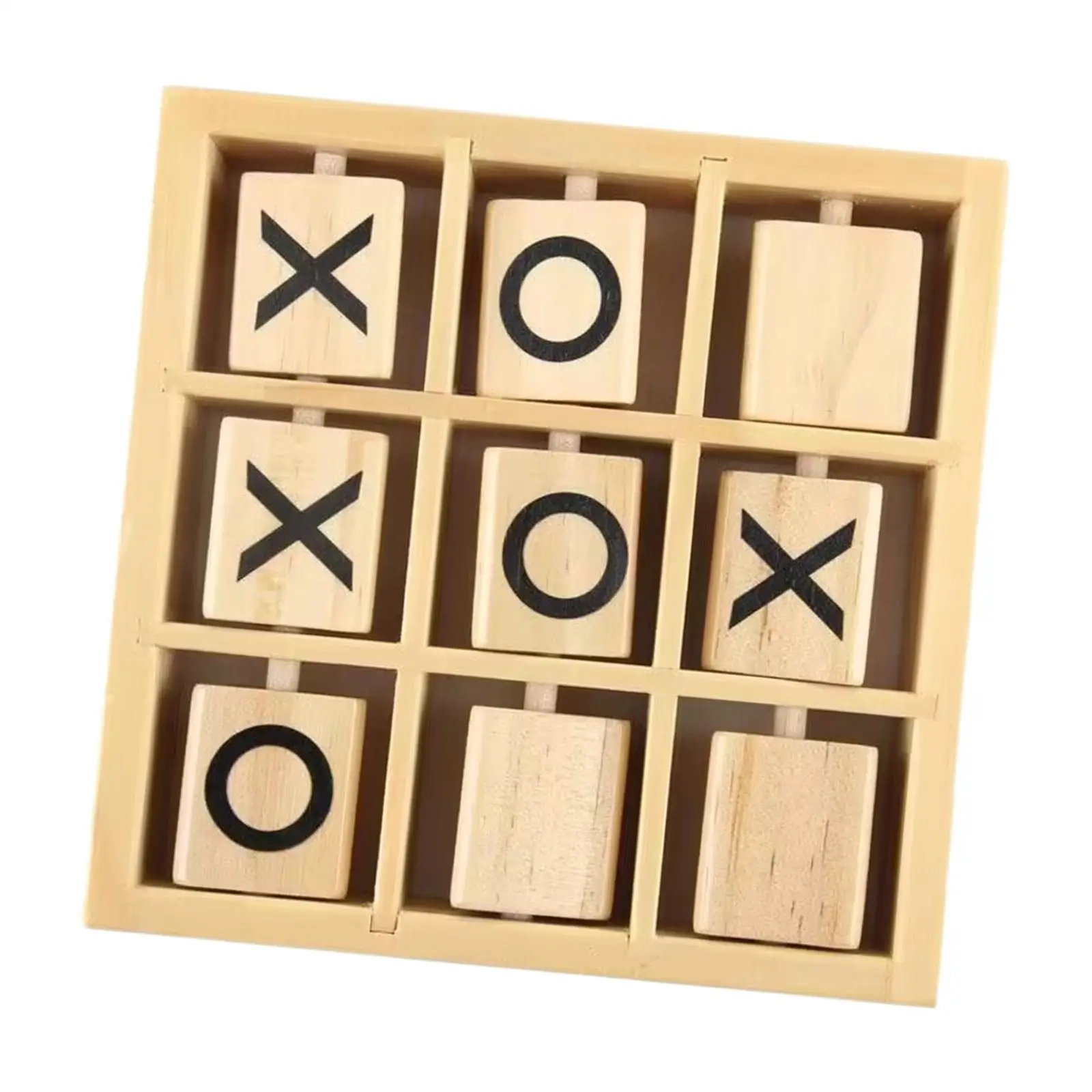 En raya de madera clásico para niños y adultos – juego de mesa - imagen 3