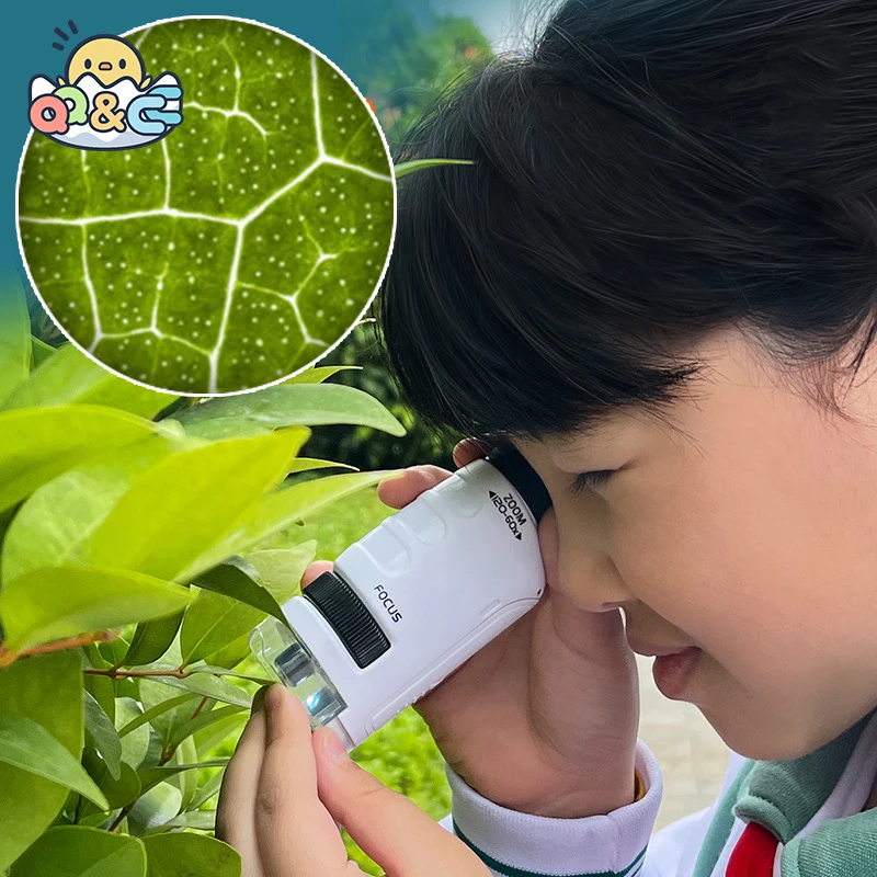 Microscopio infantil 120x para pequeños científicos