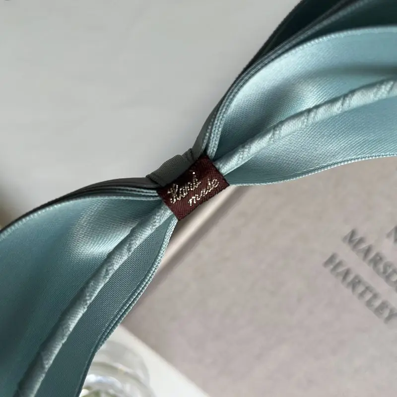 Diadema de doble capa de tela para niñas