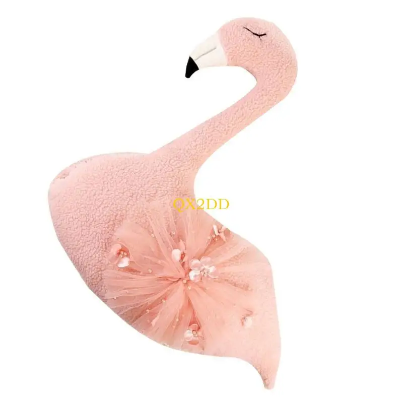 Cojín decorativo flamenco para fotografía de bebés
