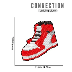Zapatillas en bloques de construcción tipo sneakers para niños