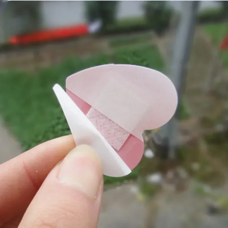 Tiritas corazón rojo adhesivas para niñas – Parches heridas - imagen 4