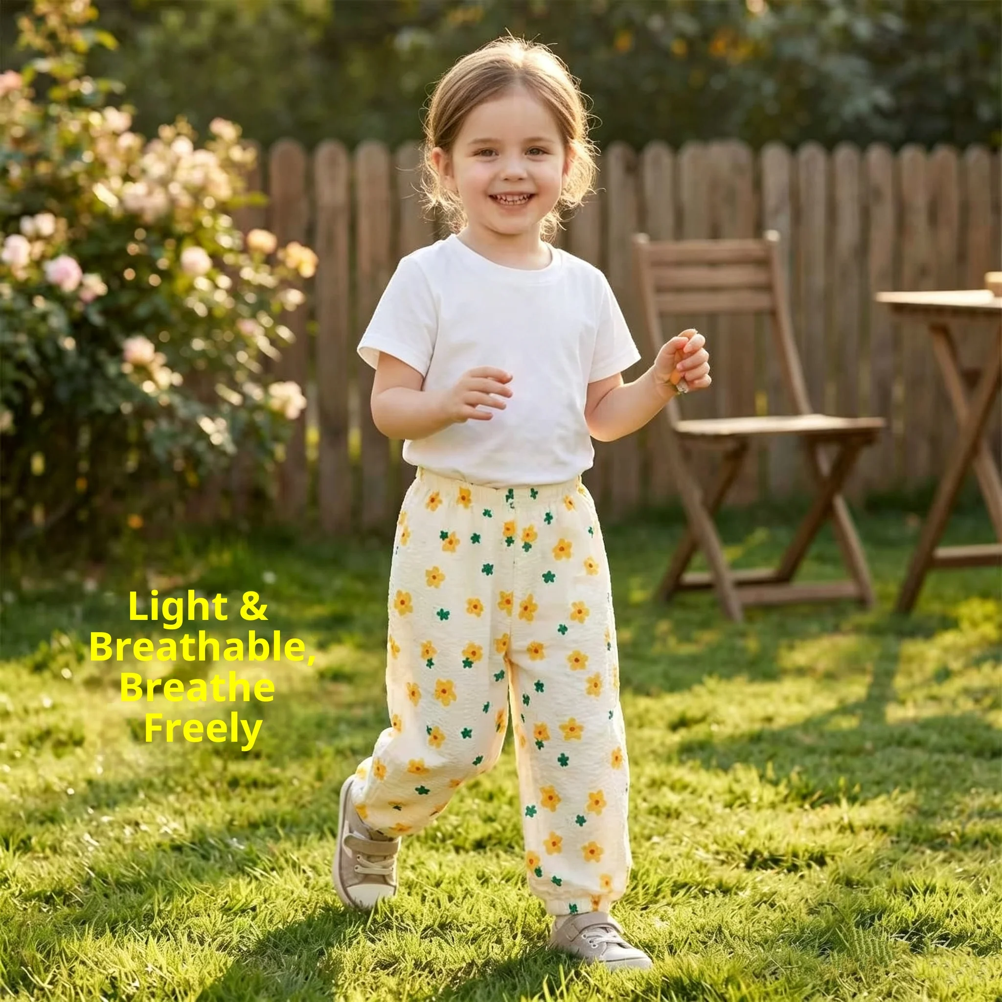 Pantalones anti-mosquitos cortos tipo campana ligeros infantiles - imagen 4