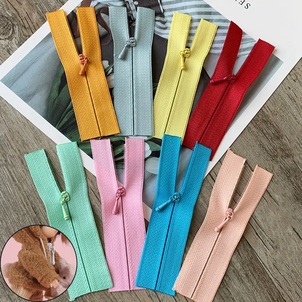 Cremallera invisible mini hecha a mano para costura y muñecas