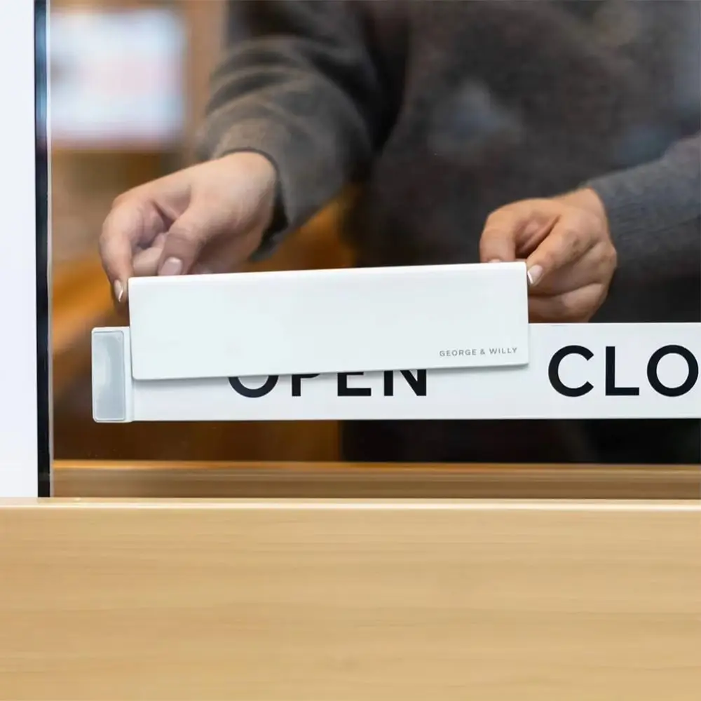 Cartel colgante para puerta con letras resistentes a la decoloración - imagen 5