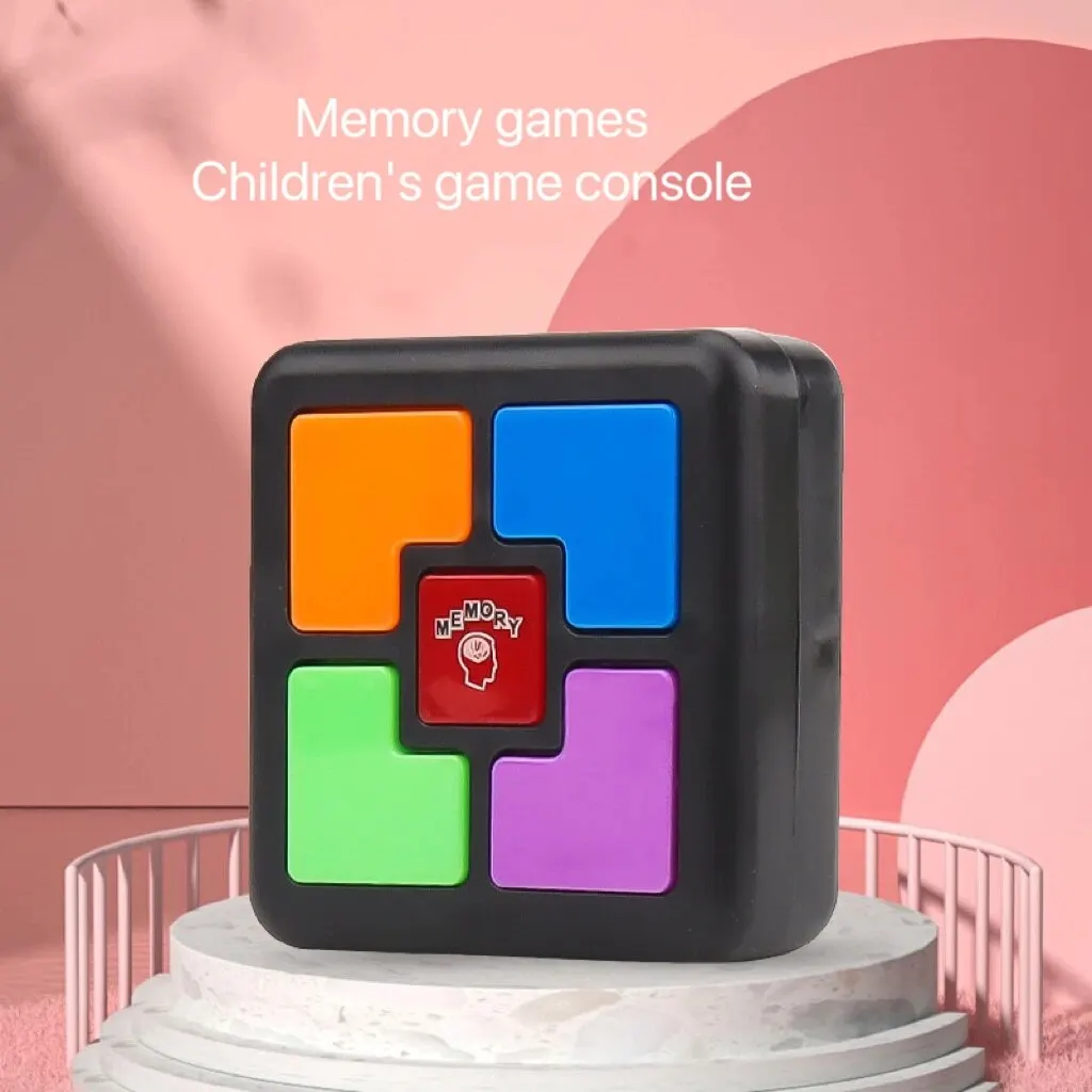Juego memoria cuadrada de bolsillo para entrenar enfoque