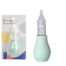 Aspirador nasal de silicona para bebés – Sistema anti-reflujo