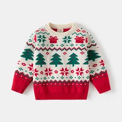 Jersey navideño de punto para niños – Cálido y suave