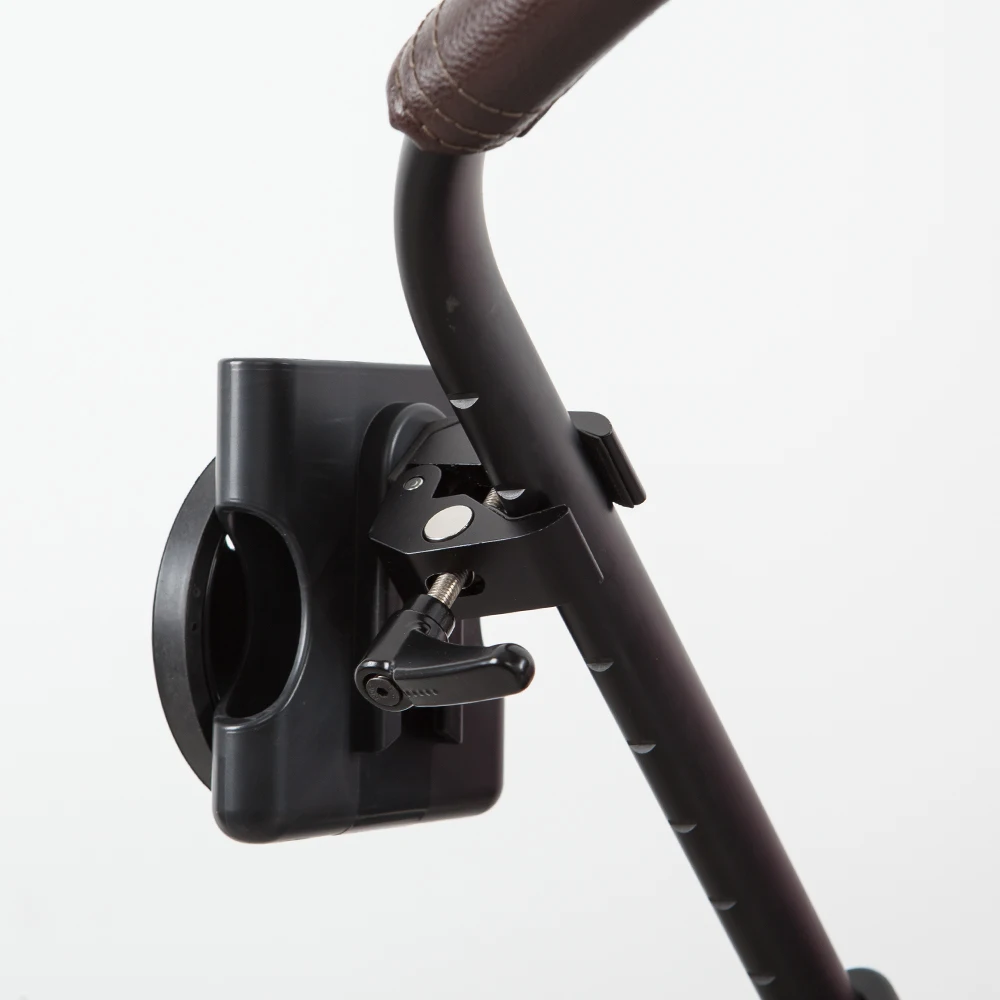 Portavasos para cochecito plegable con soporte móvil y biberones - imagen 4