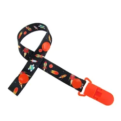 Clip para chupete de bebé con cadena para sujeción