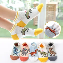 Calcetines dinosaurio para niños - Algodón suave y transpirables
