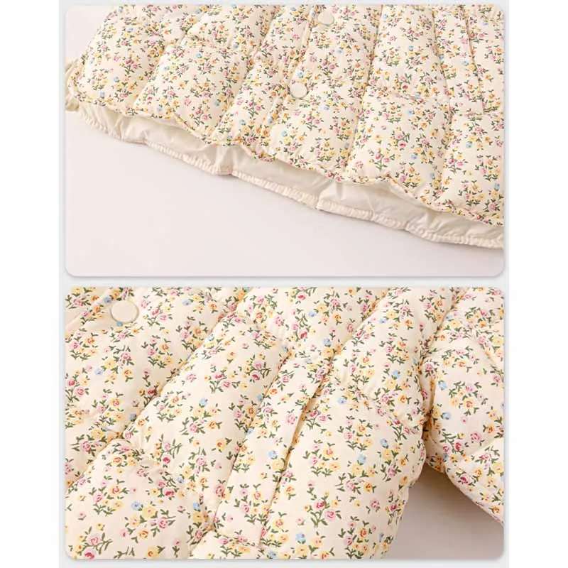 Chaqueta de plumón de invierno para niños, abrigo acolchado cálido - imagen 5