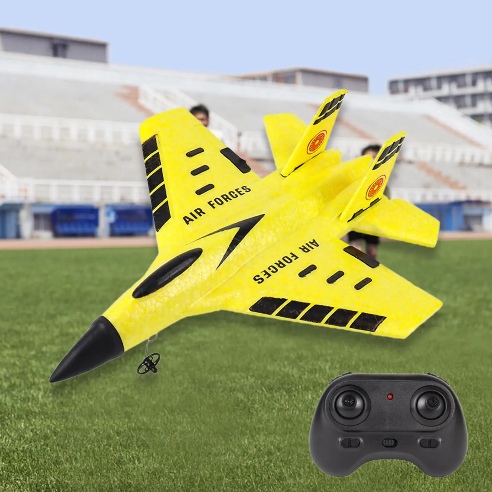 Avión RC portátil para exterior, juguete teledirigido infantil - imagen 4