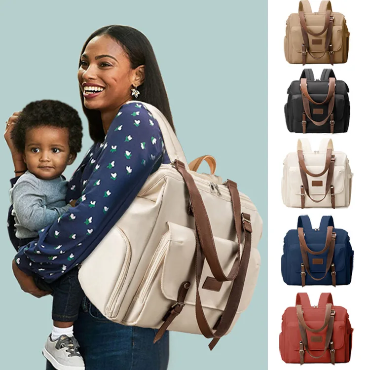 Bolsa de pañales y accesorios de bebé