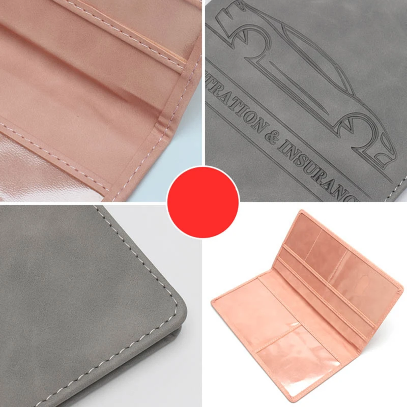 Funda ultrafina de piel PU para carnet de conducir – billetera unisex - imagen 3