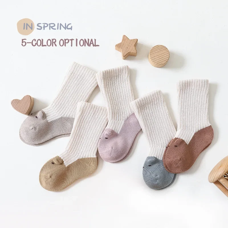 Calcetines con orejas para bebé y niña – Suaves y cómodas - imagen 4