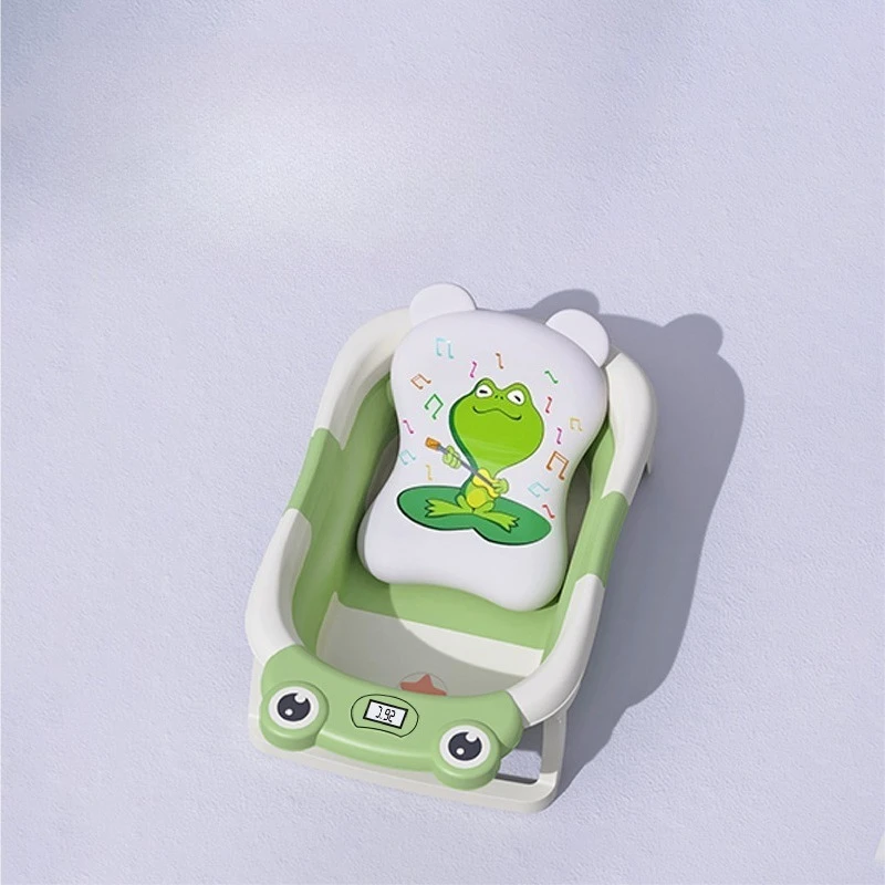 Bañera plegable para bebés con sensor de temperatura inteligente - imagen 4
