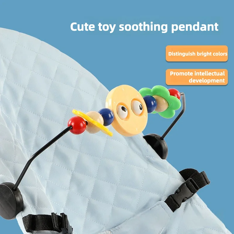 Mecedora ajustable para recién nacido con columpio plegable lavable - imagen 3