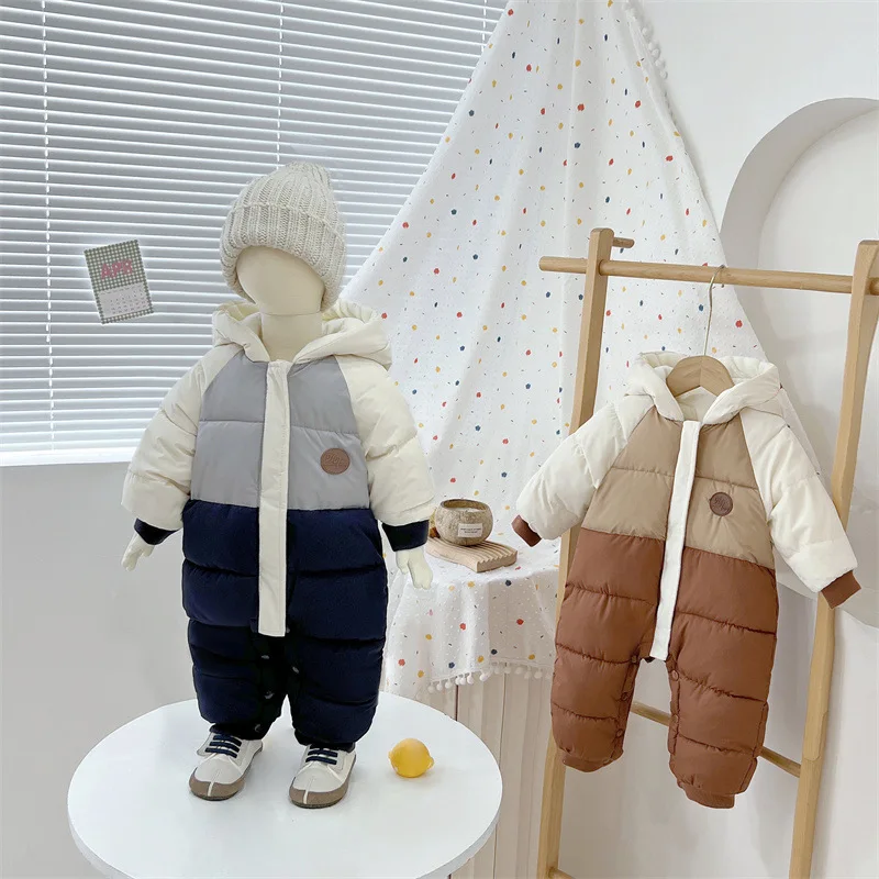 Conjunto de invierno para bebé, diseño y textura