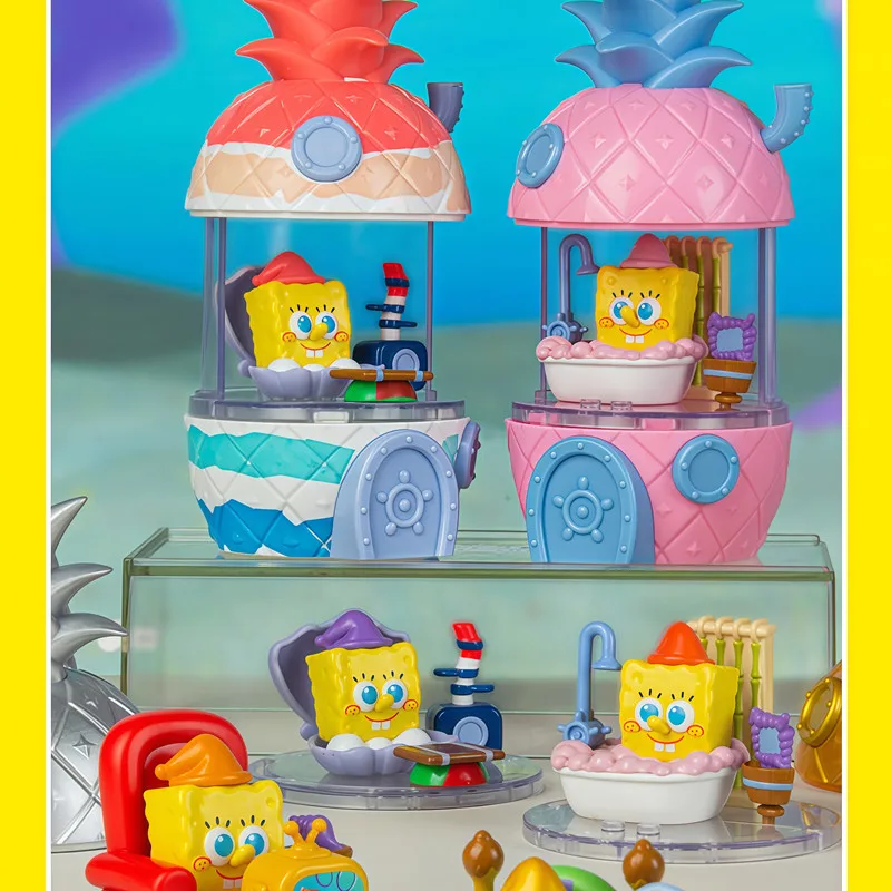 Figura coleccionable Bob Esponja y Patricio para decorar Casa de Piña - imagen 4