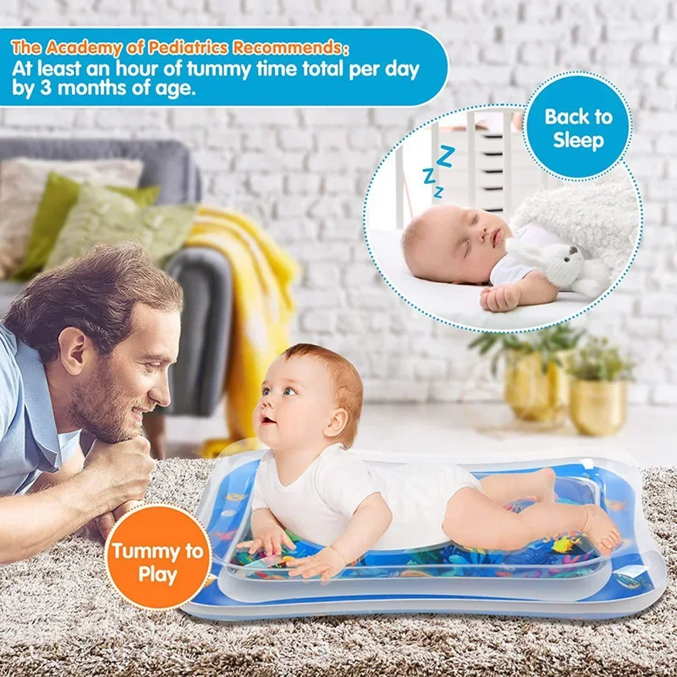 Alfombra acuática inflable para niños