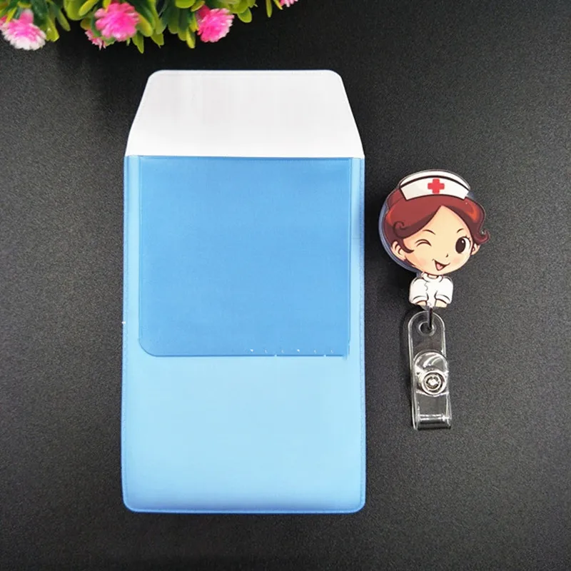 Bolsa sanitaria porta bolígrafos de PVC para médicos y enfermeras